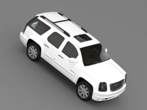 gmc yukon denali flexfuel 20112014 3D-Modell