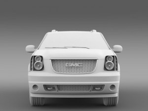 gmc yukon denali flexfuel 20112014 3D-Modell