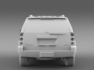 gmc yukon denali flexfuel 20112014 3D-Modell