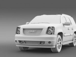 gmc yukon denali flexfuel 20112014 3D-Modell