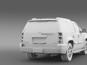gmc yukon denali flexfuel 20112014 3D-Modell