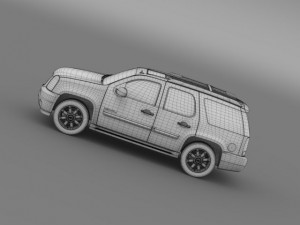 gmc yukon denali flexfuel 20112014 3D-Modell