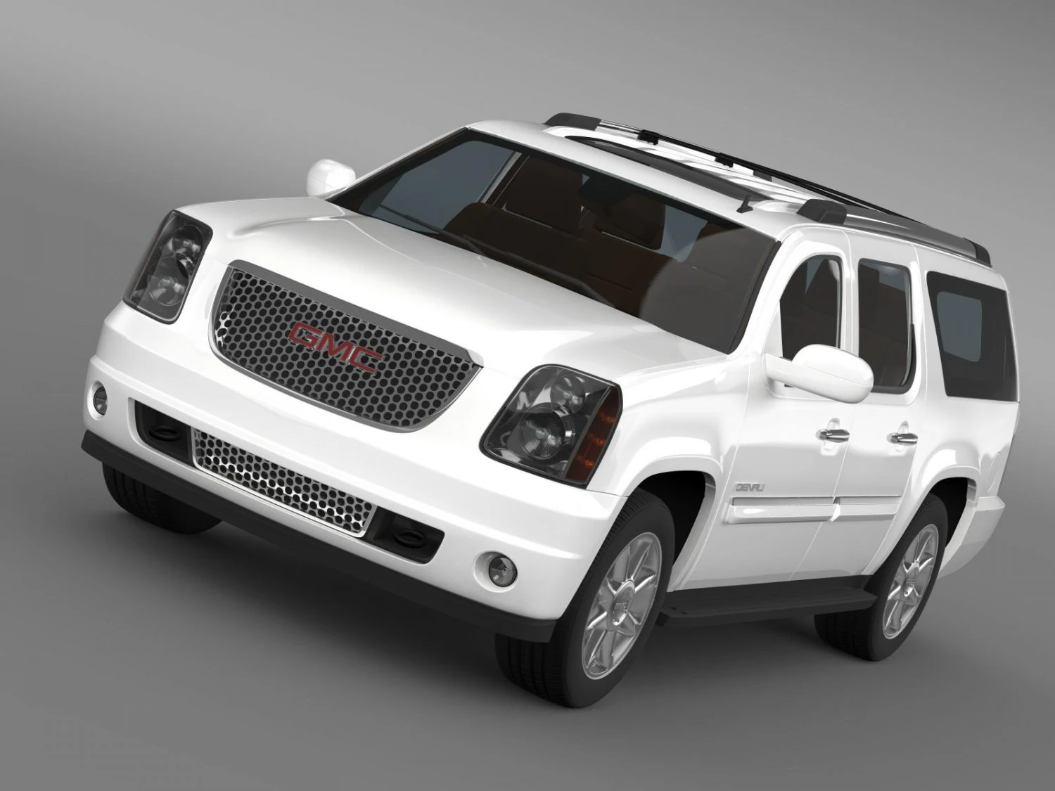 gmc yukon xl denali flexfuel 20112014 3D Model .c4d .max .obj .3ds .fbx .stl .blend 