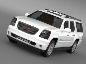 gmc yukon xl denali flexfuel 20112014 Modelo 3D