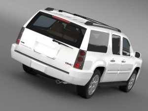 gmc yukon xl denali flexfuel 20112014 3D Model