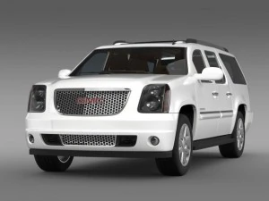 gmc yukon xl denali flexfuel 20112014 3D Model