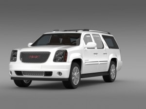 gmc yukon xl denali flexfuel 20112014 Modelo 3D