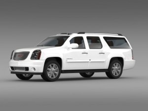 gmc yukon xl denali flexfuel 20112014 Modelo 3D