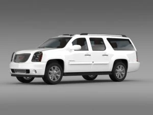 gmc yukon xl denali flexfuel 20112014 3D Model