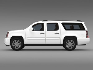 gmc yukon xl denali flexfuel 20112014 Modelo 3D