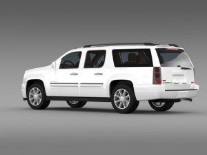 gmc yukon xl denali flexfuel 20112014 Modelo 3D