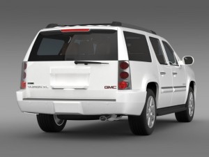 gmc yukon xl denali flexfuel 20112014 Modelo 3D
