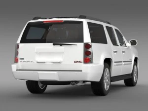gmc yukon xl denali flexfuel 20112014 3D Model