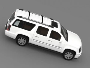 gmc yukon xl denali flexfuel 20112014 3D Model