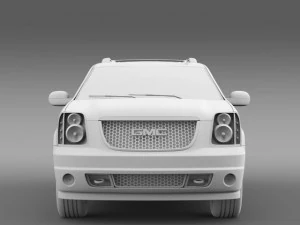 gmc yukon xl denali flexfuel 20112014 3D Model