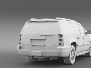 gmc yukon xl denali flexfuel 20112014 3D Model