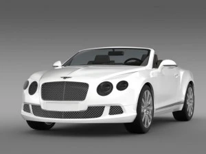 bentley continental gtc 2011 3D Model