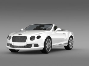 bentley continental gtc 2011 3Dモデル