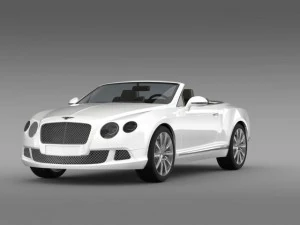 bentley continental gtc 2011 3D Model