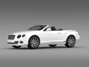 bentley continental gtc 2011 3Dモデル