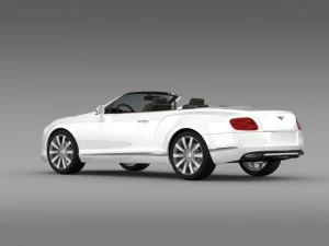 bentley continental gtc 2011 3D Model