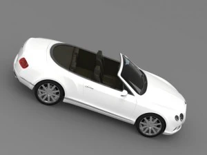 bentley continental gtc 2011 3D Model