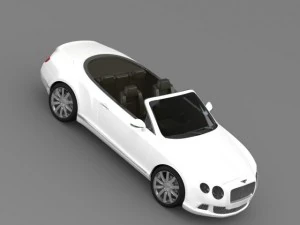 bentley continental gtc 2011 3D Model