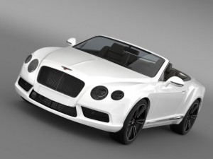 bentley continental gtc v8 2013 3Dモデル