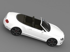 bentley continental gtc v8 2013 Modelo 3D