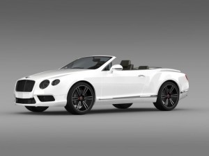 bentley continental gtc v8 2013 Modelo 3D
