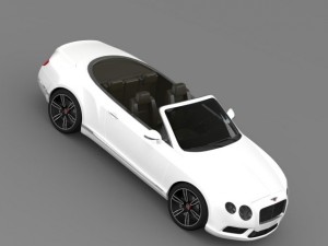 bentley continental gtc v8 2013 Modelo 3D