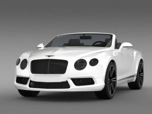 bentley continental gtc v8 2013 Modelo 3D