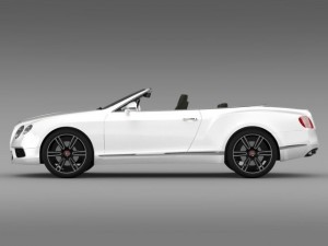 bentley continental gtc v8 2013 Modelo 3D