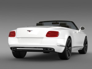 bentley continental gtc v8 2013 Modelo 3D