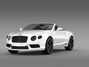 bentley continental gtc v8 2013 Modelo 3D