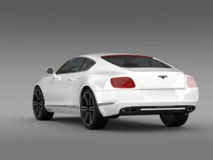 bentley continental gt v8 2013 3D Model