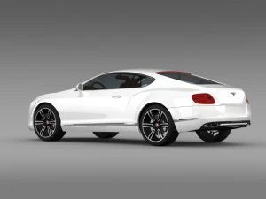 bentley continental gt v8 2013 3D Model
