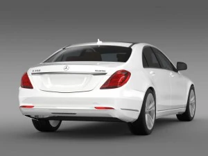 mercedes benz s 350 bluetec w222 2013 3D Model