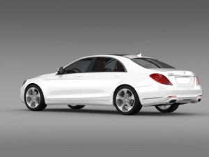 mercedes benz s 500 plug in hybrid w222 2013 Modelo 3D