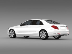 mercedes benz s 600 guard w222 2014 Modelo 3D