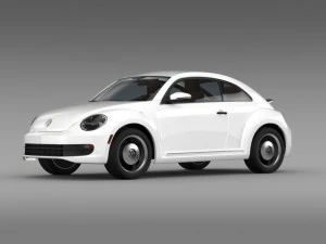 volkswagen beetle classic 2015 3D Model
