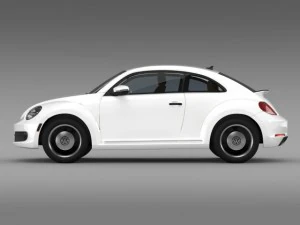volkswagen beetle classic 2015 3D Model