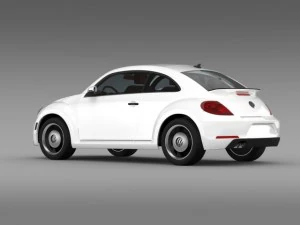 volkswagen beetle classic 2015 3D Model