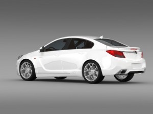 buick regal gs concept 2010 3D Model