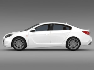 buick regal gs concept 2010 3D Model
