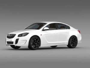 opel insignia opc 2009 2013 3D Модель