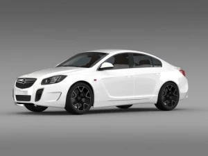 opel insignia opc 2009 2013 3D Model
