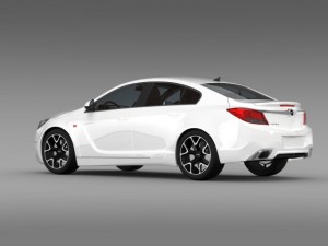 opel insignia opc 2009 2013 3D Модель