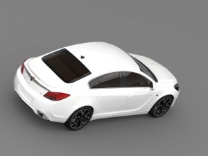 opel insignia opc 2009 2013 3D Модель