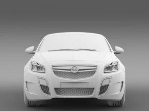 opel insignia opc 2009 2013 3D Model